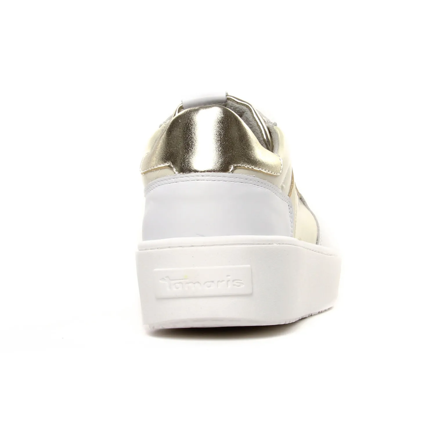 Tennis Plateforme Tamaris 23704 White Gold