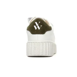 Tennis Plateforme Vanessa Wu Vicky Bk2553 Kaki