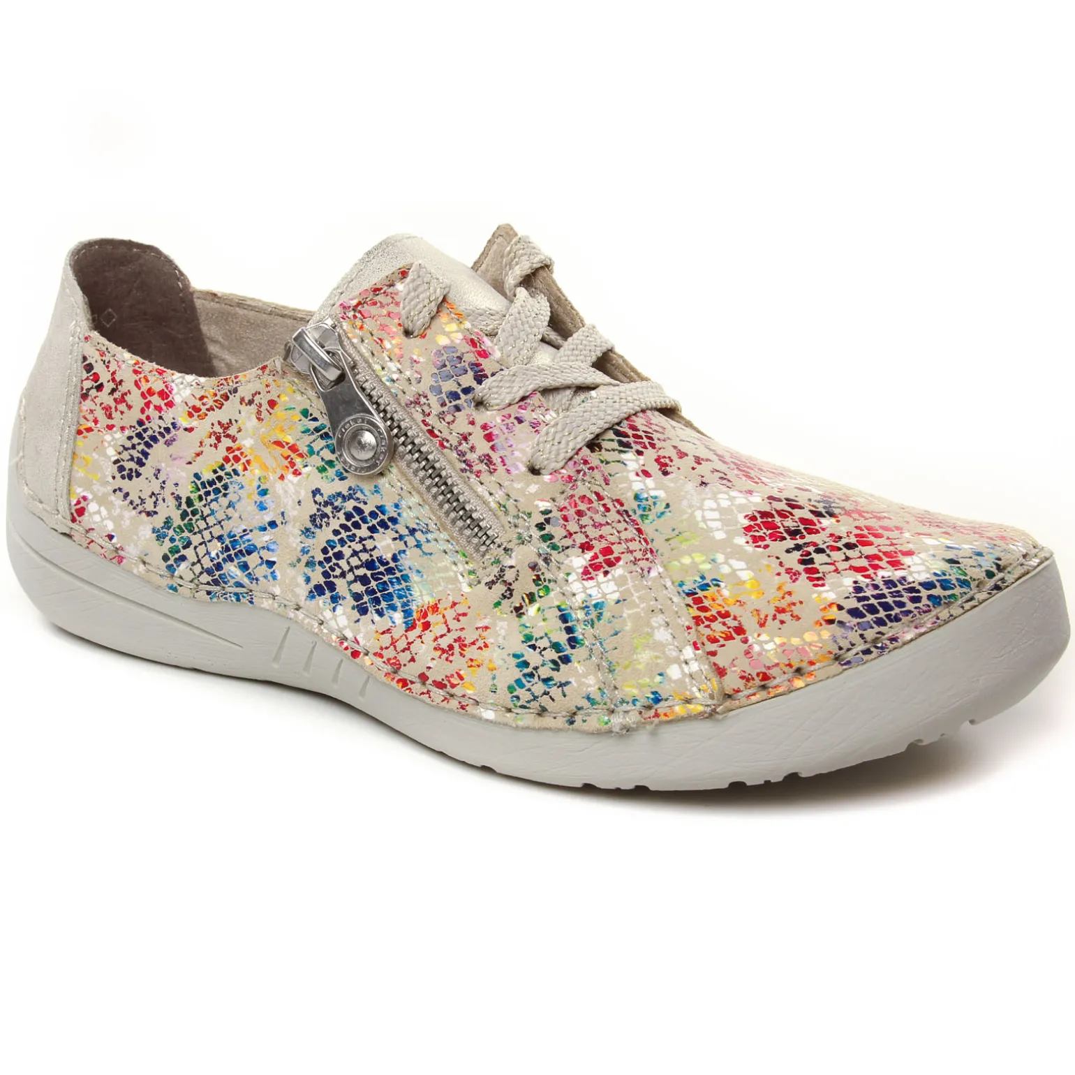 Tennis Rieker 52511-90 Beige Multi