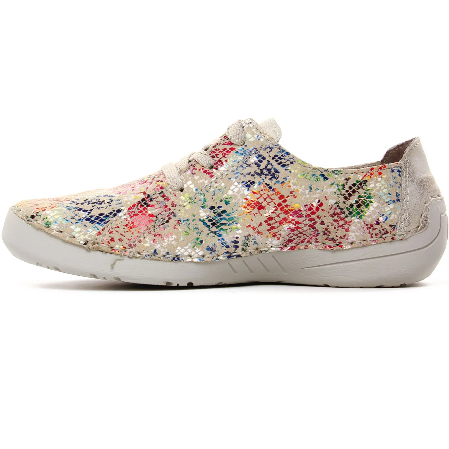 Tennis Rieker 52511-90 Beige Multi