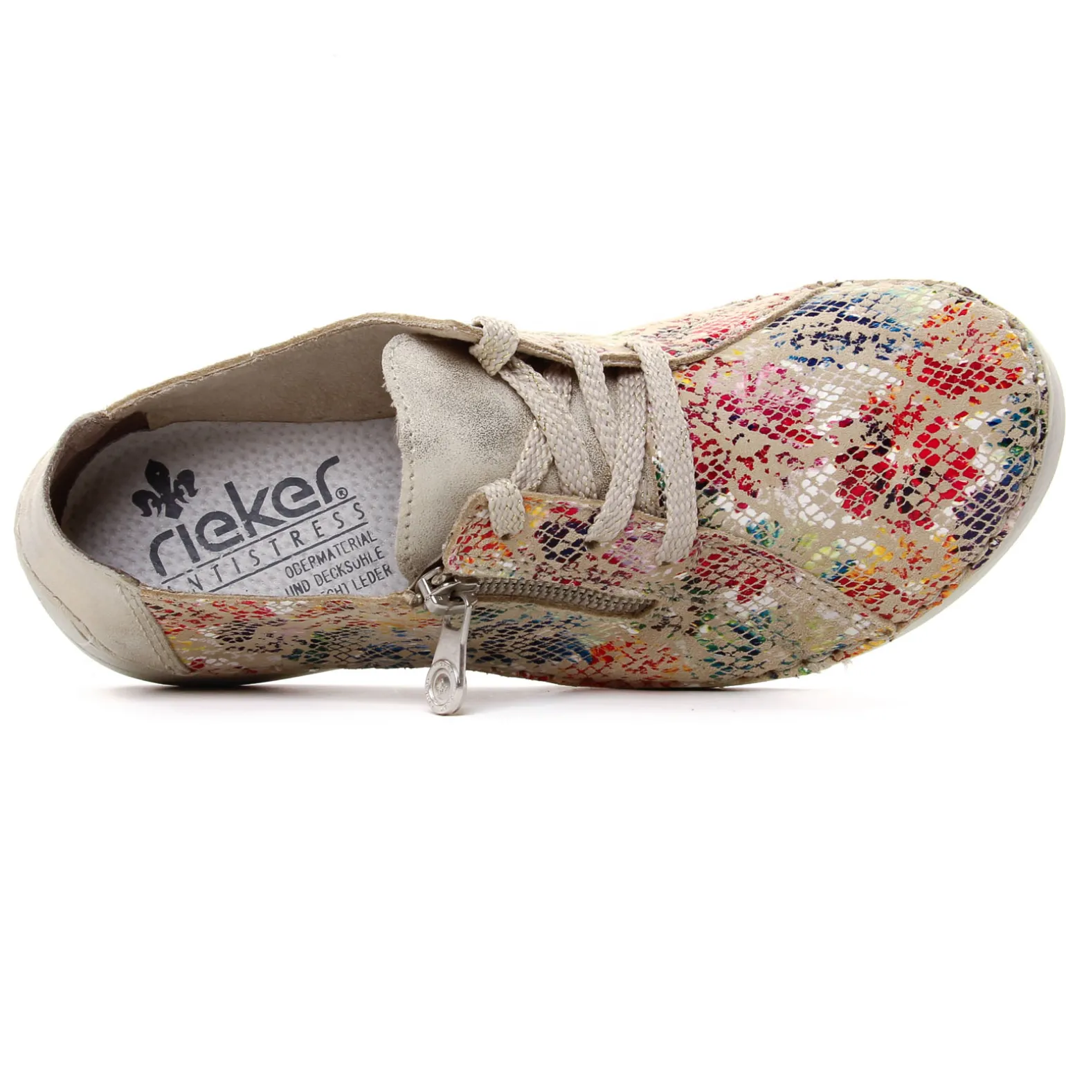 Tennis Rieker 52511-90 Beige Multi