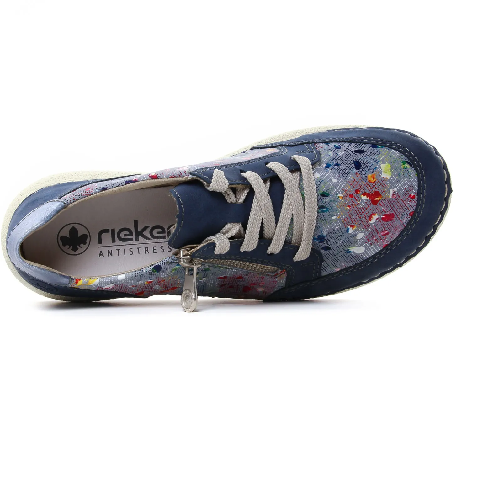 Tennis Rieker 50900-90 Jeans Ciel