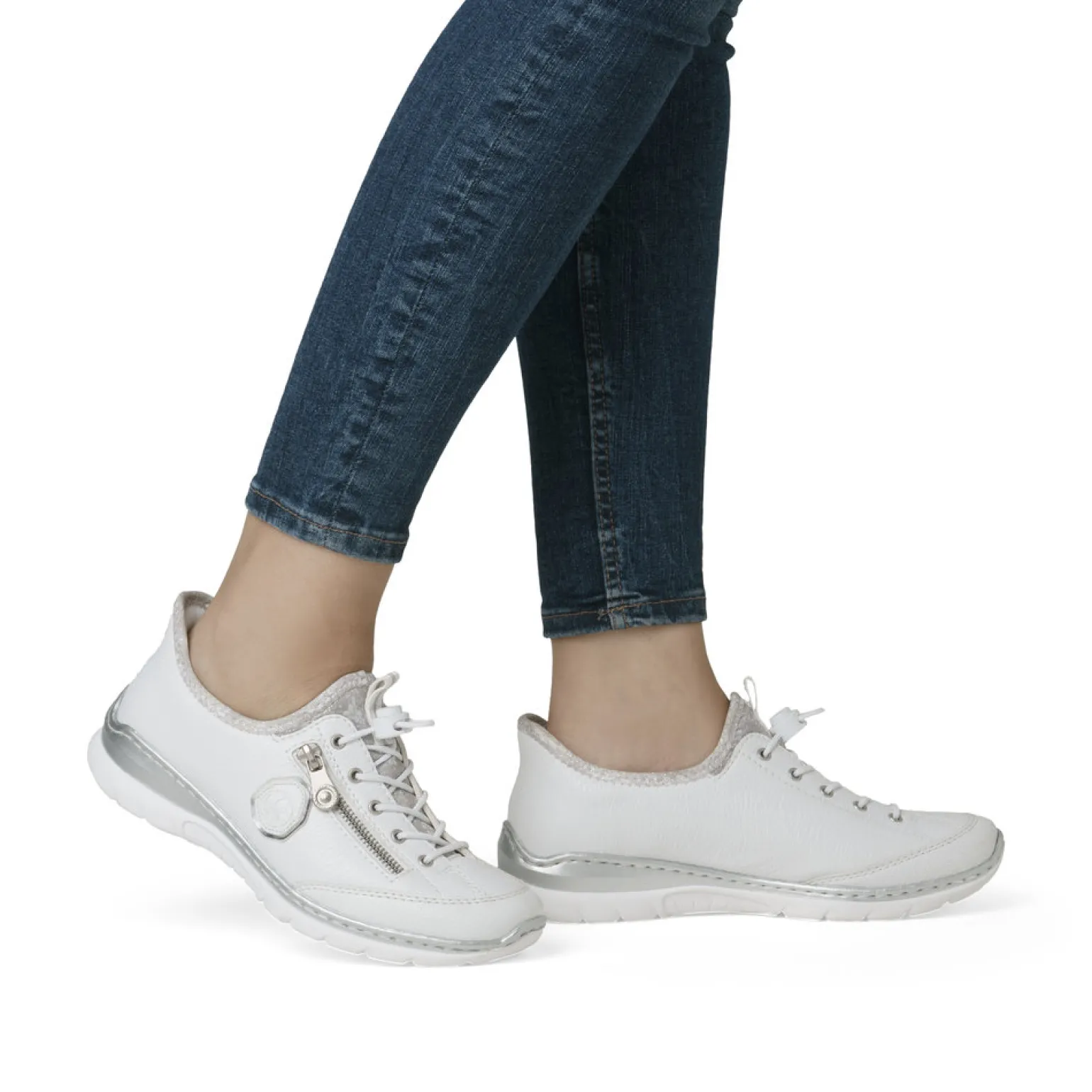 Tennis Rieker L32F1-80 Silver