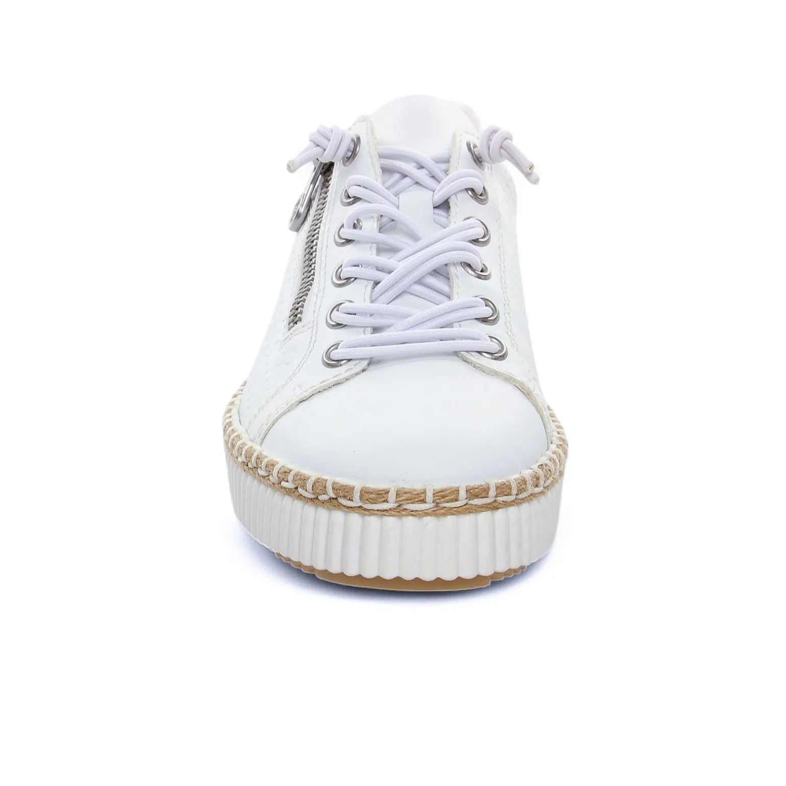 Tennis Rieker M2940-80 Weiss Silver