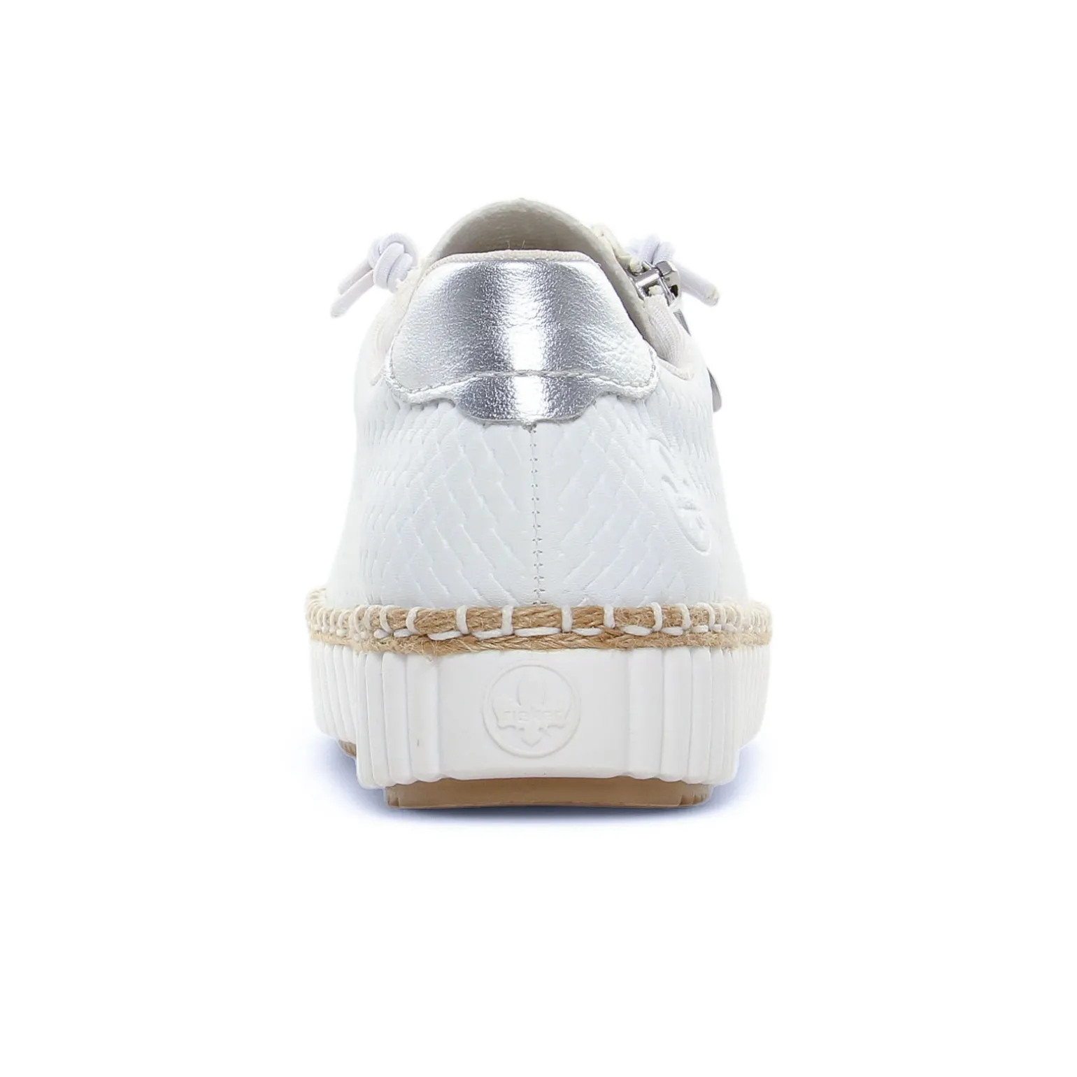 Tennis Rieker M2940-80 Weiss Silver