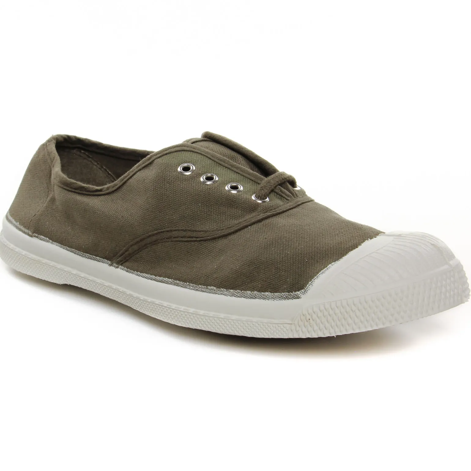 Tennis Toile Bensimon F15004 Kaki