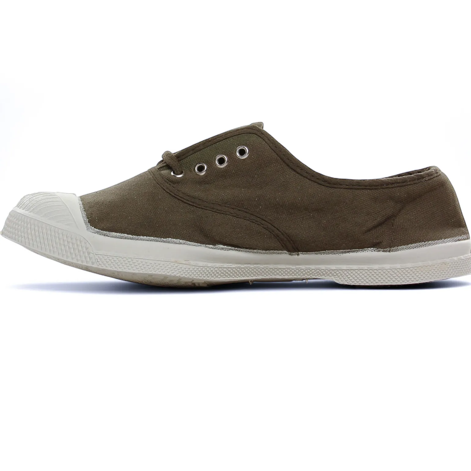 Tennis Toile Bensimon F15004 Kaki