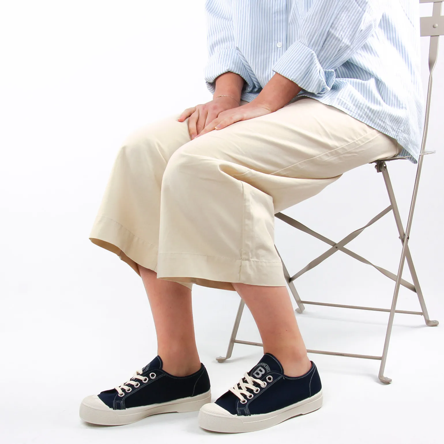 Tennis Toile Bensimon F15903B79 Marine