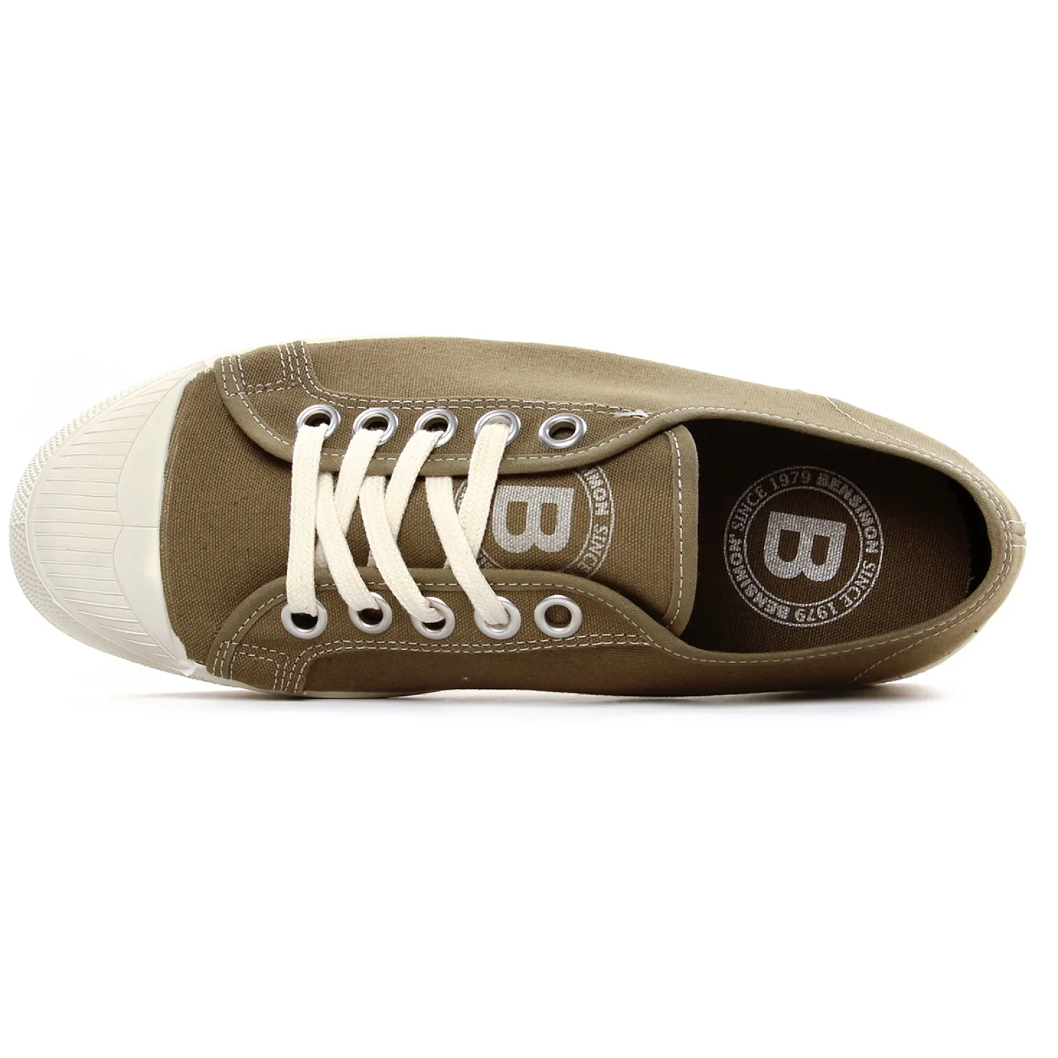 Tennis Toile Bensimon F15903B79 Kaki