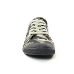 Tennis Toile Les Tropeziennes Chaz Gris Camouflage