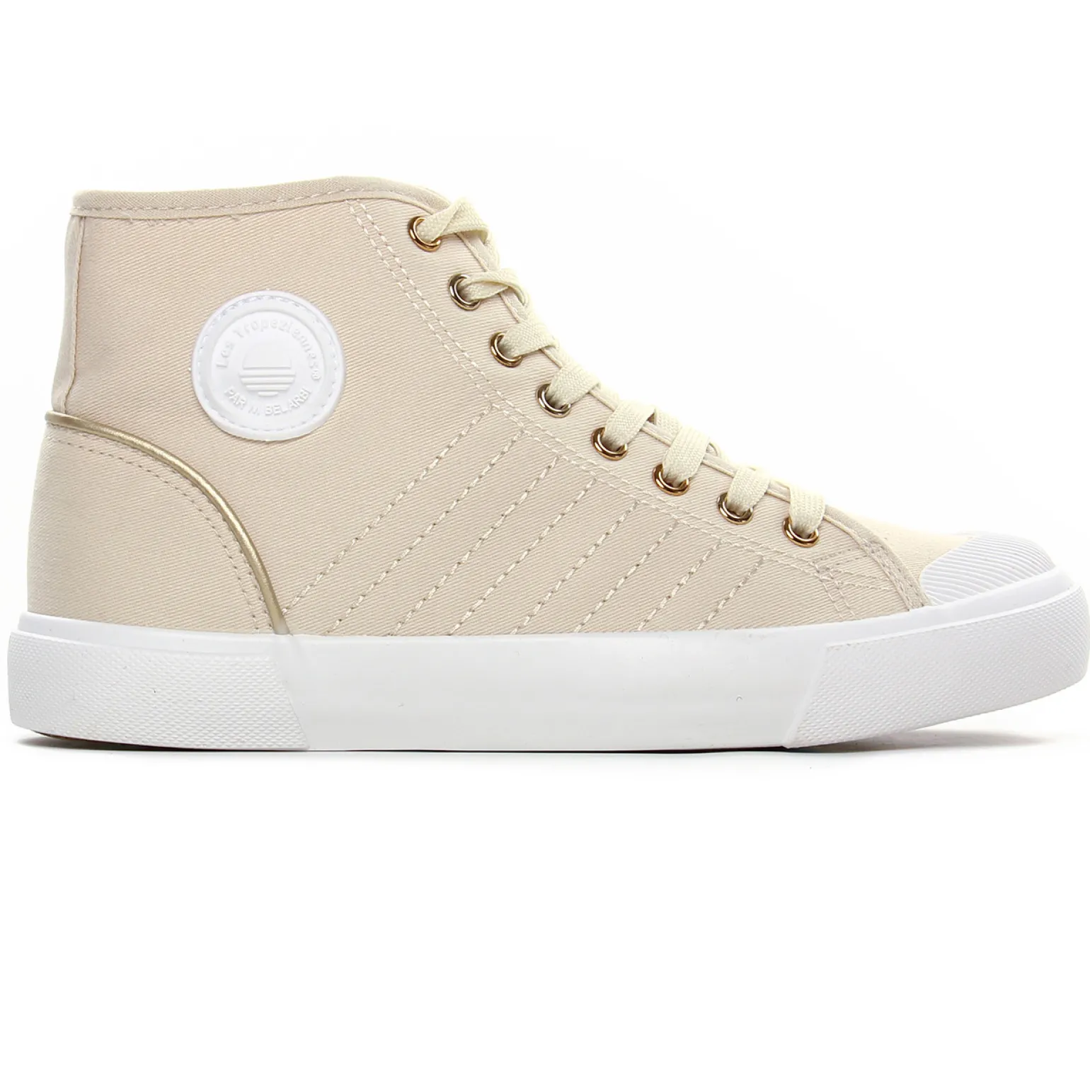 Tennis Toile Les Tropeziennes Mohigh Beige